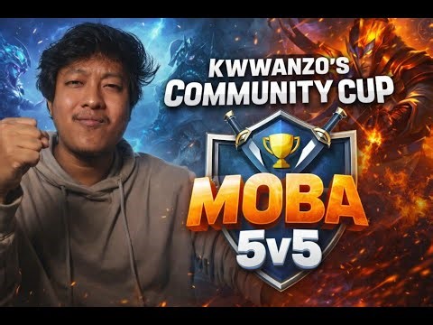 IT BEGINS! Kwwanzo's Community Cup MOBA LEGENDS 5v5 !!!! 🔴 Assamese live stream 🔴