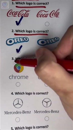 Can You Spot the Real Logo Coca Cola & Oreo Quiz 👀