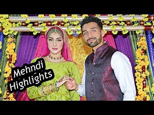 SHAM & SAHER | Official Mehndi Highlights