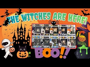 Funko Pop Unboxing | Sanderson Sisters, Storm, and Snow White's Evil Queen