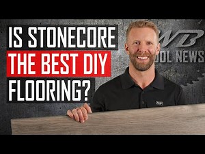 DIY Studio Upgrade | FLOORING INSTALL with Stone Core (SPC) Click LVP