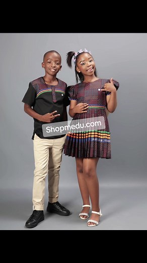 Traditional Sepedi Attire for Kids - Shop Kiddies Clothes Online