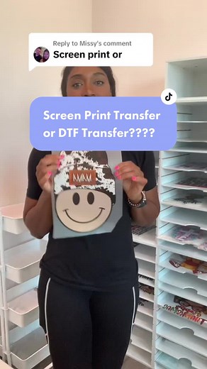 Clear Film Screen Print Transfers vs. DTF Transfers