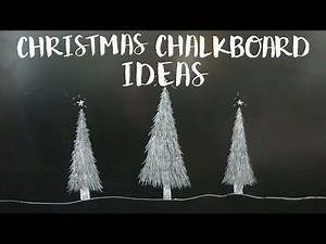 Christmas Chalkboard Ideas DIY