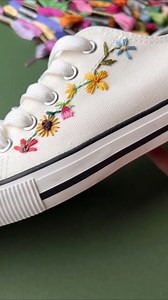 36K views · 219 reactions | Awesome Hand Embroidery Stitching in Shoes #stitching #trending #foryou #video #embroidery #work #needlework #reels #fbviral #viral #easytips #skills #handembroidery | Embroidery Skills ideas | Facebook