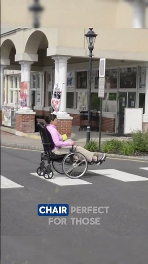 A wheelchair you can pedal just like a bike