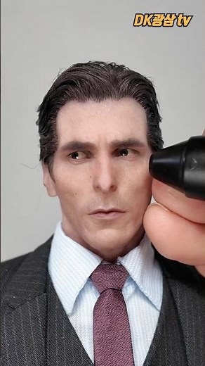 The latest eye-adjusting gimmick used in a 1 million won figure!! #jnd #BruceWayne #ActionFigure