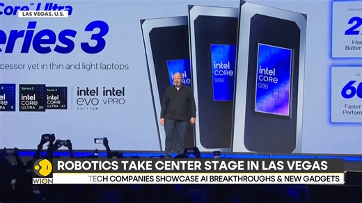 CES 2026 highlights AI and next-gen tech Top chipmakers reveal advanced processors and AI platforms Humanoid robots and smart machines wow audiences live Mohammed Saleh brings you more details | WION