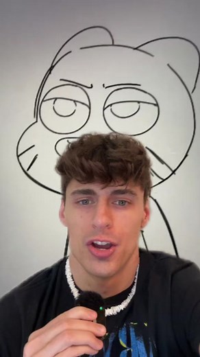 Dream is beefing with Gball from the amazing world of Gumball (Nicolas Cantu) #dream #foryou #theamazingworldofgumball #nicolascantu