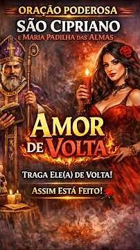🔥 Prayer to Saint Cyprian and Maria Padilha of the Souls for Your Love to Return 🔥🌹