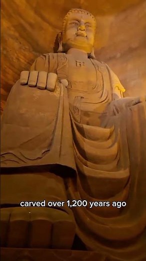 Ancient Buddha Statue Carved Over 1,200 Years Ago #facts #didyouknow