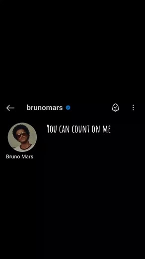 Bruno Mars Count On Me Lyrics