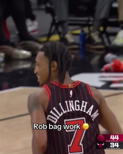Bag overly deep 😭 #chicago #basketball #robdillingham | rob dillingham