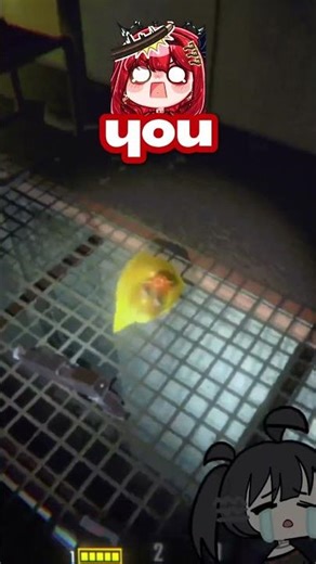 VTuber gets teleported into cursed hallway? #vtuber #vtuberclips #envtuber #repo