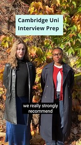 11K views · 185 reactions | ️ Are you preparing for a Cambridge interview? Here is some useful advice from Emmanuel College and Sidney Sussex College, Cambridge. Our thanks to outreach officers Fran and Layo! For more interview guidance, visit: https://www.undergraduate.study.cam.ac.uk/apply/after/interview-preparation?utm_medium=social&utm_source=facebook #CambridgeUniversity | University of Cambridge | Facebook
