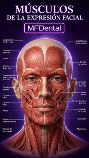 Muscular System - Muscles of facial expression.