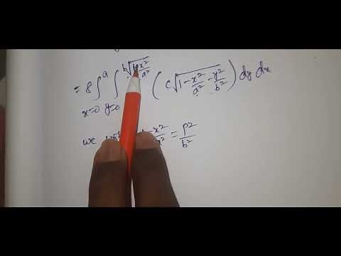 Volume of ellipsoid|| Volume of triple integrals|| Multiple Integrals|| Rajeshlekkalu
