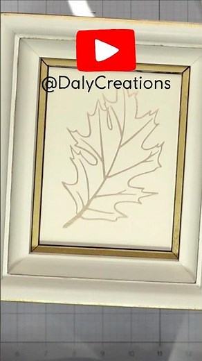 Repurpose a Frame with Cricut! | #upcycledcrafts #cricut #fall2025