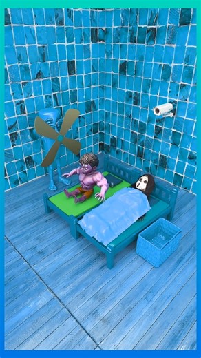 The Hulk baby boy switch off the fan of the Ghost #shortvideo #shorts