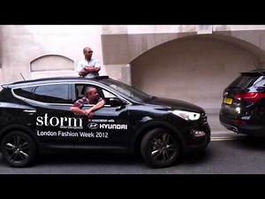 Hyundai Santa Fe 2013 auto smart parking assist