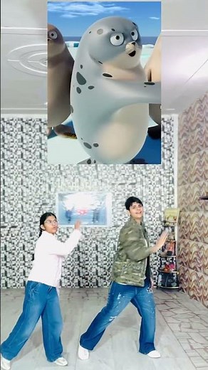 Penguin dance 🕺🐧 #modern_dance_studio #nsaysnikk #funnydance #penguindance #penguin