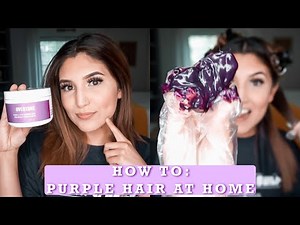 Overtone Purple for Brown Hair | DID IT WORK?!?