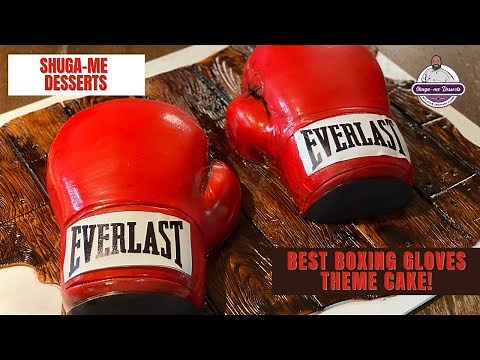 BEST BOXING GLOVES THEME CAKE !!!