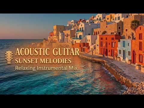 Italian Instrumental Acoustic Guitar Coastal Music - Relaxing Mediterranean Sunset Melodies!