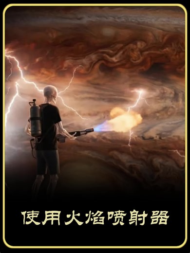 行星上都使用火焰喷射器