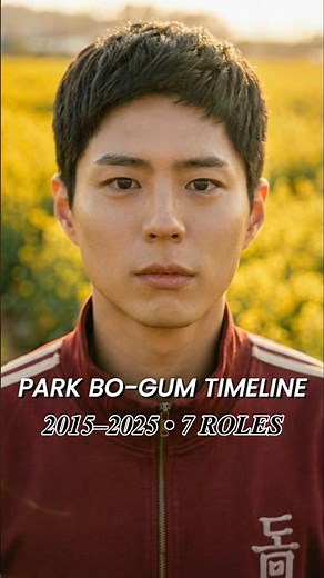 Park Bo-gum Filmography Timeline (2015–2025): 7 Roles — Your #1 Era?