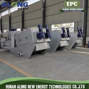 [Hot Item] Screw Stacked Type Biogas Slurry Sludge Machine Solid Liquid Separator
