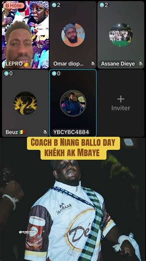 Coach B Niang Ballo day khékh ak Mbaye - vidéo complète
