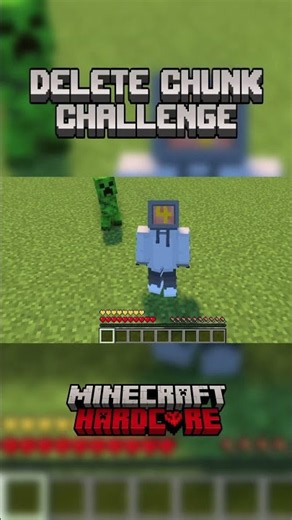 Gapple Strats for Delete Chunk 🍎 #Minecraft #MinecraftChallenge #DeleteChunk #Gaming