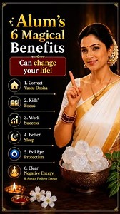 ✨ Alum’s 6 Magical Benefits 🧿 | Vastu, Better Sleep & Evil Eye Protection#shorts#viral#vastu
