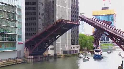 Chicago releases 2025 bridge lift schedule