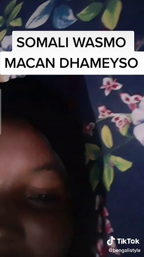 ‏Gabar Somali Wasmo macan Bal Daawo ila Dhamadka Anshaxumadan