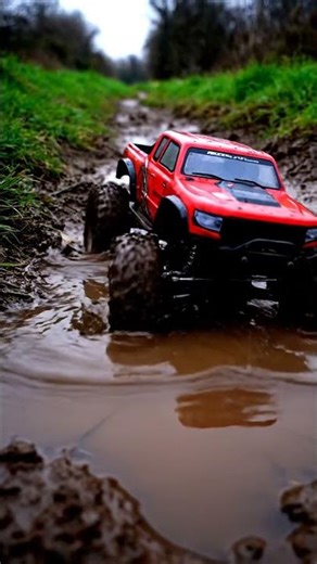 🤯 RC Truck Gets STUCK! 🚧 EPIC Mudding Rescue! 🚜 #offroad #rccar
