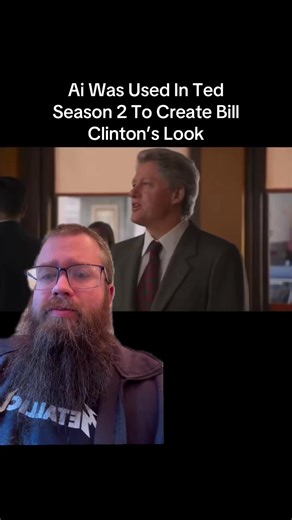 It has been confirmed that AI was used to create Bill Clinton’s look in Ted season two where Seth MacFarlane the creator of Family Guy and American dad and of course Ted was playing Bill Clinton in the scene, but they used AI in post production to make him look like Bill Clinton. They tried to use traditional CGI, and prosthetics, but neither of them were working. Seth MacFarlane has confirmed AI was used for the scene for the peacock series. #ted #ai #billclinton #peacock #sethmacfarlane