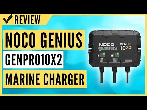 NOCO Genius GENPRO10X2, 2-Bank, 20-Amp Fully-Automatic Smart Marine Charger Review