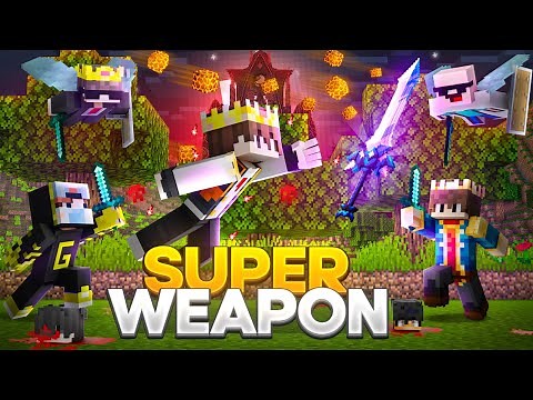 How I Crafted Every POWERFUL WEAPON Of This SMP