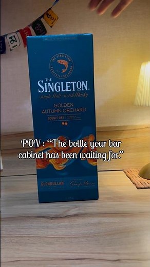 Singleton – Golden Autumn Orchard | Premium Whiskey Vibes 🥃✨#whiskey #singleton #whiskycollector