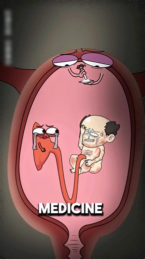 How Babies Are Born Addicted to Drugs 💔👶..!!#animation #e2dhealth #2dshow #health #fypシ