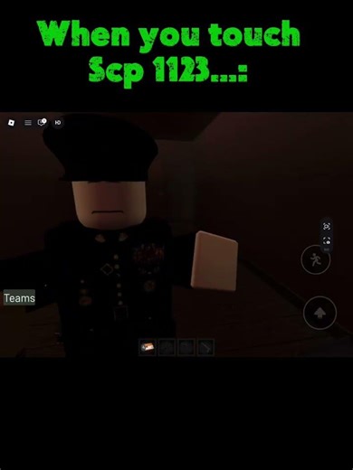 When you touch scp 1123…: