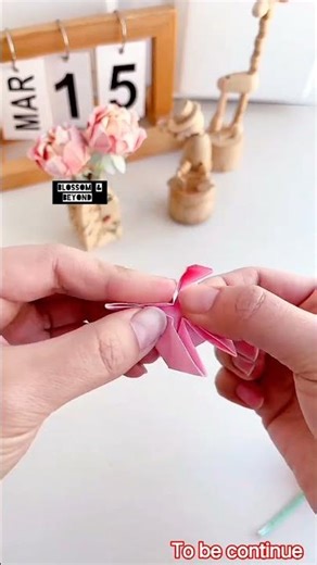 Origami Lotus Pond 🌺 | #OrigamiLotus #PaperCrafts #DIYOrigami