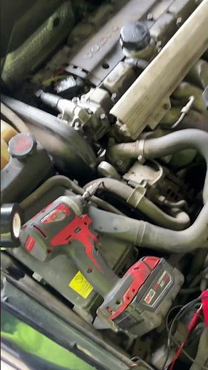 The Volvo needs a new VVT solenoid #volvo #mechanic