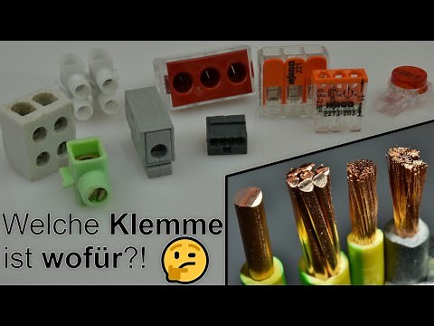 Which terminal do you need? 🤔 All the information you need about conductor types and terminal con...
