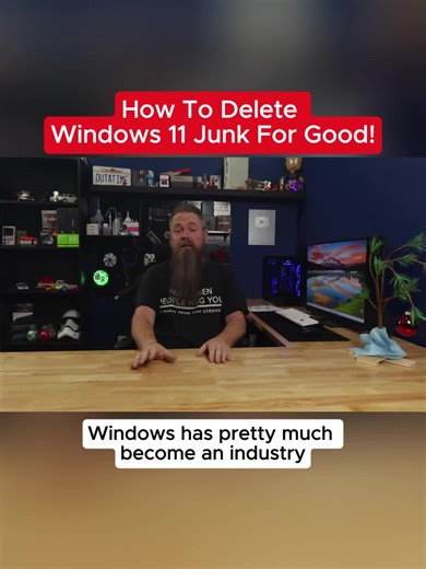 How To Delete Windows 11 Junk For Good!#Tech #fix #windows #TechSupport #Windows11