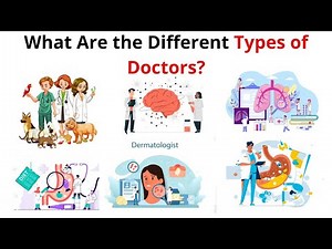 All About Types of Doctors You Must Know/doctors names/types of specialist