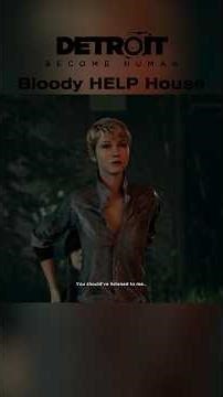 Detroit Become Human: Bloody Safe Place for Androids #detroitbecomehuman