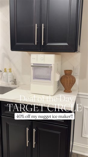 Target deal of the day 🎯 comment shop for link! 40% off my nugget ice maker! We got ours beginning of spring and never looked back! It’s the most used gadget (besides the vacuum 😂) in our home! Makes perfect ice! #targetcircleweek #targethome | The Vesna Design